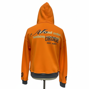 เสื้อฮู้ดดี้ผู้ชายแบบสวมหัว พิมพ์ลายตามสั่ง ขนาดสวมใส่สบาย ยอดนิยม ผลิตจากโรงงาน ราคาถูก มีหลายสี - Product Image 4