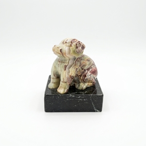 Best Selling American Style Marble <b>Dog</b> Onyx Urns Pet Animal <b>Ashes</b> Premium Durable Long Lasting Funeral Supplies - Product Image 1
