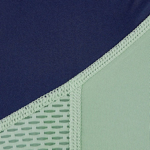 Chemise de pêche à manches longues pour garçons, imprimé animalier, vert menthe et bleu marine, color block, UPF 50, respirante, séchage rapide, protection solaire - Product Image 6