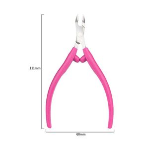 Coupe-cuticules de haute qualité avec repousse-cuticules, qualité professionnelle, en acier inoxydable, pour retirer et couper les cuticules, durable, pour manucure - Product Image 3