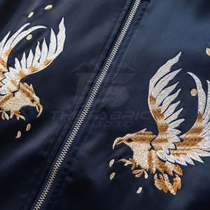 Chaqueta Sukajan de Diseño Personalizado con Bordado Artístico, Material Ligero y Ajuste Cómodo para un Estilo Urbano - Product Image 4