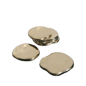 Factory direct Price Modern Style Steel Coasters Handmade Manufacturer for Home and Garden <b>Tabletop</b> Use - Product Image 1