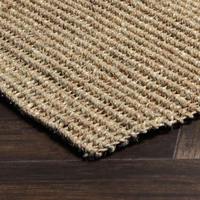 Tapis de sol design vintage en jonc de mer, tapis de porte fait main, durable, tapis d'entrée artisanal du Vietnam