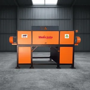 Machine de broyage FRP la plus vendue, à double arbre, semi-automatique, 500 kg/h, électrique, pour usage commercial - Product Image 3