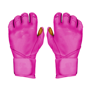 Classical Trends Leather <b>Baseball</b> Batting <b>Gloves</b> Model Mb7 Hook Loop Closure Ambidextrous Breathable Flexible Athletic Training - Product Image 5