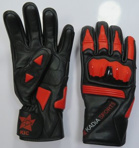 Gants de moto en cuir unisexes de haute qualité en gros, service OEM, gants de cyclisme d'hiver antidérapants à doigts complets pour l'extérieur - Product Image 3