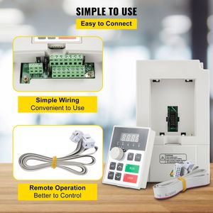 Inverter a Frequenza Variabile 220V AC per CNC, Convertitore 3KW 4HP Monofase/Trifase, VFD per Azionamento a Frequenza Variabile - Product Image 6