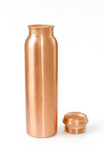Botella de Agua de Cobre con Aislamiento al Vacío, Diseño Redondo Minimalista, para Uso en Senderismo al Aire Libre, Retención Térmica de 12 a 24 Horas - Product Image 2