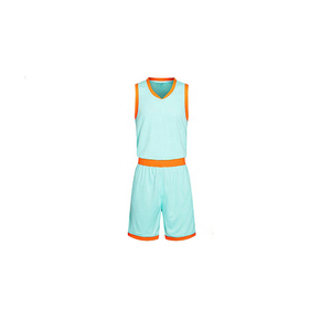 Uniforme de basket-ball pour hommes personnalisé, jersey cousu de bonne qualité, imprimé par sublimation, ensemble respirant, style personnalisé - Product Image 2