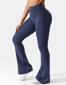 Women's Bootcut <b>Yoga</b> <b>Pants</b> High Waisted Flare Leggings with Rear Pocket for Workout - Product Image 4