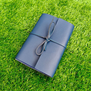 Funda de Cuero Azul Premium A6 para Diario, Protector de Agenda de Viaje, Recargable, Funda para Planificador, Cuaderno Ejecutivo de Oficina, Papelería - Product Image 3