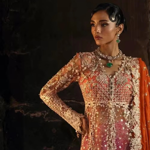 Colección Premium de Vestidos de Novia Pakistaníes – Lehenga, Sharara y Vestidos de Cola Larga - Product Image 1