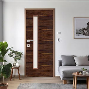Porte de salle de bain en PVC de haute qualité, imperméable, résistante à l'humidité, durable, design, pour hôtels, appartements, villas - Product Image 1