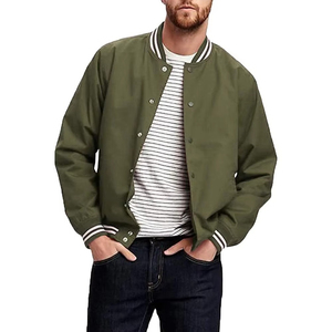 Varsity <b>Jackets</b> Custom Printing Long Sleeve <b>Men's</b> <b>Baseball</b> <b>Jacket</b> <b>Men</b> Plain Blank Varsity Letterman <b>Jackets</b> - Product Image 3