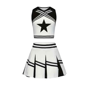 Uniforme de Animadoras de Alta Calidad, Cómodo, con Diseño de Logotipo Personalizado, Tela Suave, Flexible, Moderno, Elegante y Duradero - Product Image 1