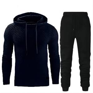 Conjunto de chaqueta con cremallera de manga larga para hombre, chándal deportivo, conjunto de gimnasio para hombre 2024, ropa casual de calle para hombre - Product Image 6