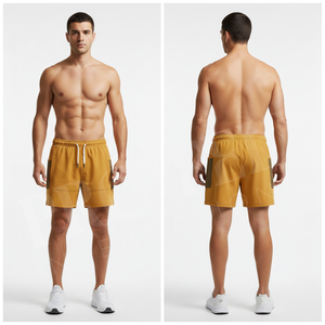 Shorts de sport légers et tendance pour la course et la gym, grandes tailles, avec poches, pour l'entraînement et le fitness, collection été - Product Image 3