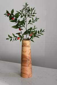 Vase à fleurs en bois artisanal, best-seller, pour la décoration de la maison, vase à fleurs en bois moderne et artistique pour la décoration d'appartement - Product Image 4