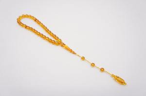 Rosario Islámico con Diseño de Ángel, Tasbih de Resina India Ecológico de Alta Calidad, 33 Cuentas, Empaquetado en Caja de Color - Product Image 2