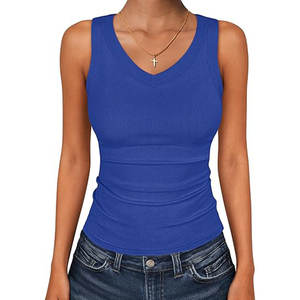 Camiseta de Yoga Transpirable de Verano para Mujer, de Algodón y Poliéster, para Gimnasio, Deporte, Fitness - Product Image 2