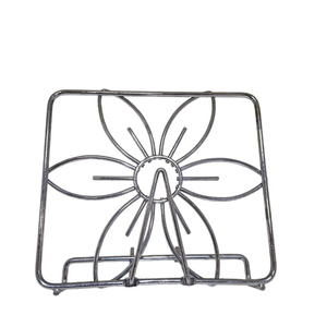 Support de livre de recettes en métal de qualité supérieure, finition argentée, pour comptoir de cuisine à domicile, support de livre de recettes, support de menu pour hôtels - Product Image 2