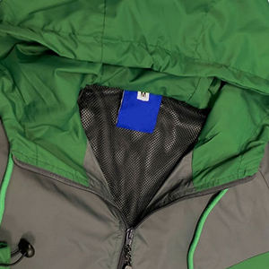 Survêtement coupe-vent pas cher et confortable pour hommes, fermeture éclair, polyester, coupe-vent, pour hommes et femmes - Product Image 2