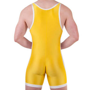 Traje de Lucha Libre Unisex para Adultos, 100% Poliéster, Transpirable, de Secado Rápido, con Logotipo Personalizado en la Parte Delantera - Product Image 3