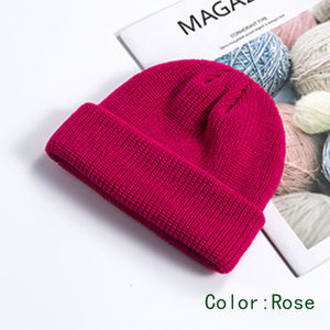 Bonnet d'hiver unisexe en acrylique 100% de haute qualité OEM, tricoté, pour le voyage, vente en gros, fabricant, exportateur - Product Image 2