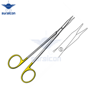Ciseaux chirurgicaux Reynolds 11 cm (4-1/4 pouces) droits à bout arrondi en acier inoxydable, ciseaux de précision pour interventions générales - Product Image 6
