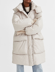 Abrigo Largo para Mujer, Chaquetas Acolchadas de Manga Larga para Mujer en Oferta, Ropa de Invierno de Nueva Llegada, Chaquetas para Dama - Product Image 2