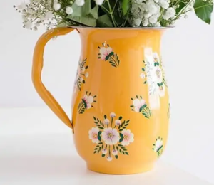 Jarra de Agua de Acero Inoxidable de Alta Calidad con Asa de Acero Inoxidable para Refrigerador, Marca King International - Product Image 2