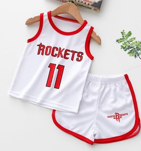 Ensemble de vêtements de basket sans manches pour l'automne, deux pièces : débardeur + short, sportif, respirant, écologique - Product Image 4