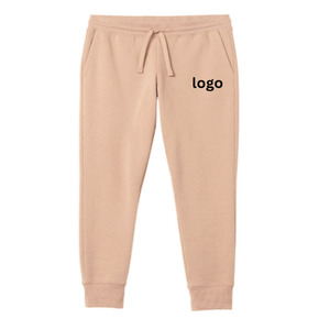 Men's sweatpants <b>Trousers</b> Mid Waist Straight 100% Organic Cotton <b>Waterproof</b> Anti-Wrinkle breathable fabric custom logo printing - Product Image 5