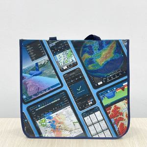 Sac fourre-tout incurvé non laminé en non-tissé recyclable, personnalisé avec découpe en D, pour supermarché écologique, fabriqué au Vietnam, idéal pour les expositions - Product Image 5