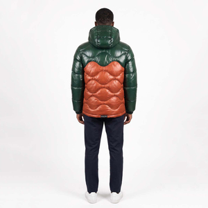 Chaqueta de Invierno Acolchada para Hombre, Ligera, Transpirable, con Capucha y Cuello Alto, con Logotipo Personalizado en la Parte Delantera, Precio al por Mayor, OEM - Product Image 2