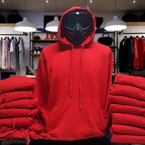 Sudaderas con Capucha Extra Grandes para Hombre, Cuello Redondo, Invierno, Gruesas, 100% Poliéster Estampado - Product Image 4