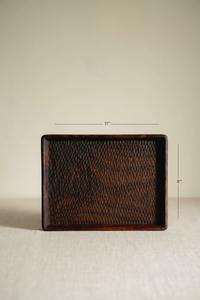 Bandeja Rectangular de Madera, Bandeja de Madera para Café, Bandeja de Madera para Té, Bandejas de Almacenamiento - Product Image 4