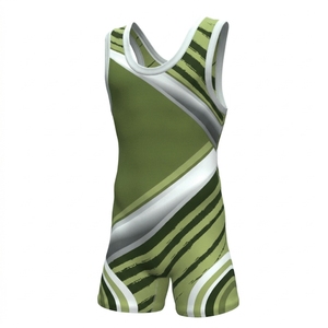 Singlet de Lucha Libre Personalizado para Hombre, Ajuste Elástico, Sin Mangas, con Tela que Absorbe la Humedad, para Gimnasio y Entrenamiento - Product Image 4