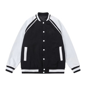 Chaqueta universitaria de béisbol personalizada para hombre, estilo Letterman, al por mayor, con logotipo personalizado, ropa exterior OEM - Product Image 1