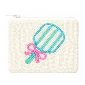 Monedero de Monedas Bordado a Mano con Cuentas, Cartera con Cremallera, Mini Monedero de Tela de Algodón Hecho a Mano, Ecológico, Duradero, Accesorio de Regalo para Niñas - Product Image 2