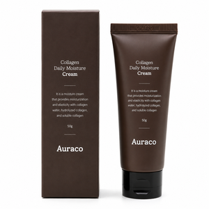 Crème hydratante quotidienne au collagène, lotion pour le visage, crème hydratante pour le visage, soin de l'élasticité, 50g - Product Image 1
