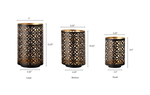 American Style New Handmade <b>Set</b> of 3 <b>Lanterns</b> Garden Party Room Home Christmas Decoration Wholesale Manufacturer - Product Image 3