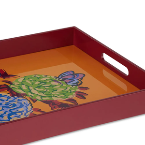 High End Vietnam Lacquered Serving Tray Rectangular Luxury Serving Tray for Ottoman <b>Coffee</b> <b>Table</b> - Product Image 3