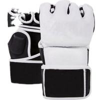 Gants de boxe doigt MMA en cuir PU, équipement d'entraînement, gants de boxe, mma jeunesse, - Product Image 2