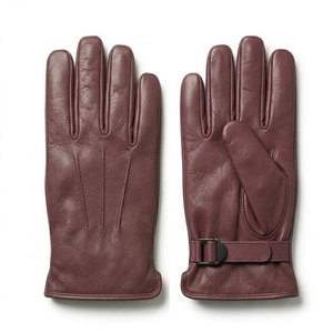 Guantes de cuero modernos para hombre, material ligero, cómodos para el invierno, perfectos para un estilo informal y uso al aire libre. - Product Image 1