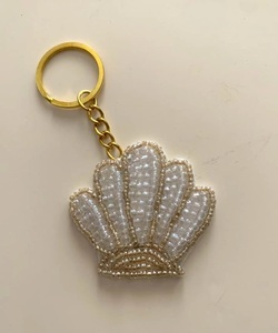 Cheap Price Keychain Fine Bead Keyrings for Car Carry Promotional Keychains Colorful Beaded <b>Key</b> <b>Ring</b> By A.Z Handicrafts - Product Image 1