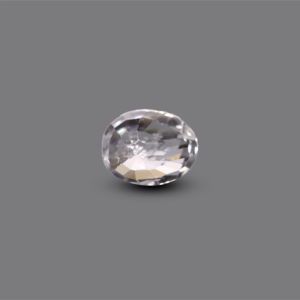 Certified Natural White Zircon 4.35 Carat Loose Gemstone for Fine Jewelry - Product Image 2
