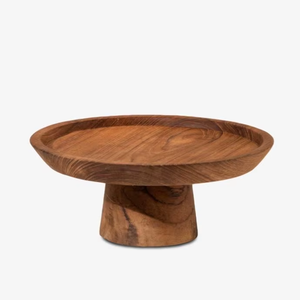 Soporte para Pastel de Madera de Acacia de Lujo, Precios de Fábrica de Exportador Indio, Artículos Decorativos para Bodas - Product Image 1