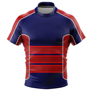 เสื้อรักบี้แบบสวมใส่ได้ทั้งชายและหญิง  แบบสั่งทำพิเศษ  ระบายอากาศได้ดี แห้งเร็ว ซับเหงื่อ  ผ้าโพลีเอสเตอร์  ใส่ได้ทุกฤดู สำหรับเล่นกีฬา - Product Image 2