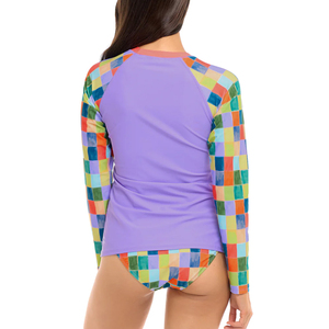 Custom Made Pakistan Manufacturer <b>Compression</b> <b>Shirts</b> Sublimation MMA Rash Guard Women Rash Guard Breathable Wholesale OEM - Product Image 2